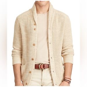 Ralph Lauren Polo Shawl Collar Cardigan Sweater